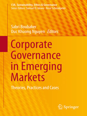 cover image of Corporate Governance in Emerging Markets